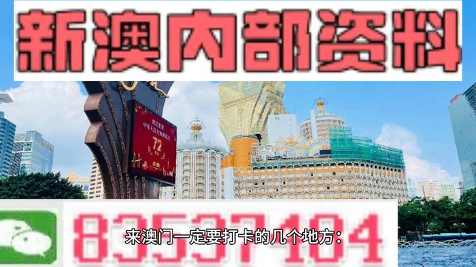 新澳門最精準，探索澳門的精準旅游魅力，澳門精準旅游魅力探索